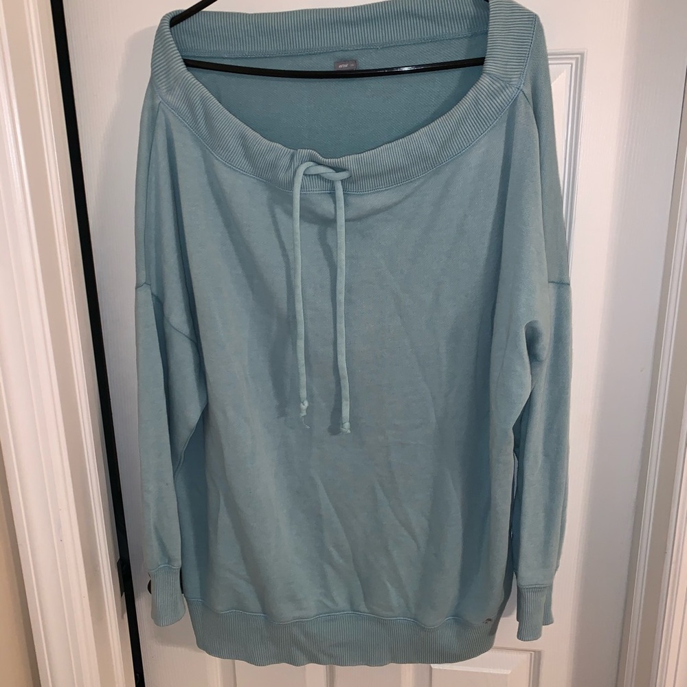 NWOT Aerie Oversized Off Shoulder Sweatshirt